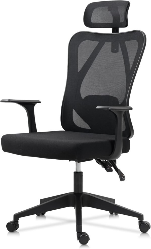 Cadeira De Escritório Ergonômica Posture 8028: Design Moderno, Conforto Superior, Suporte Ideal Para Coluna, Ajuste Personalizável, Materiais Premium - Imagem 3