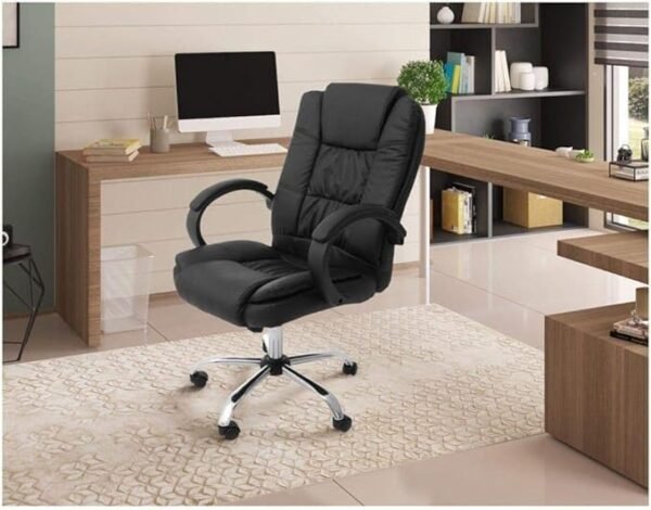 Cadeira De Escritório Presidente Ergonômica Premium - Imagem 2