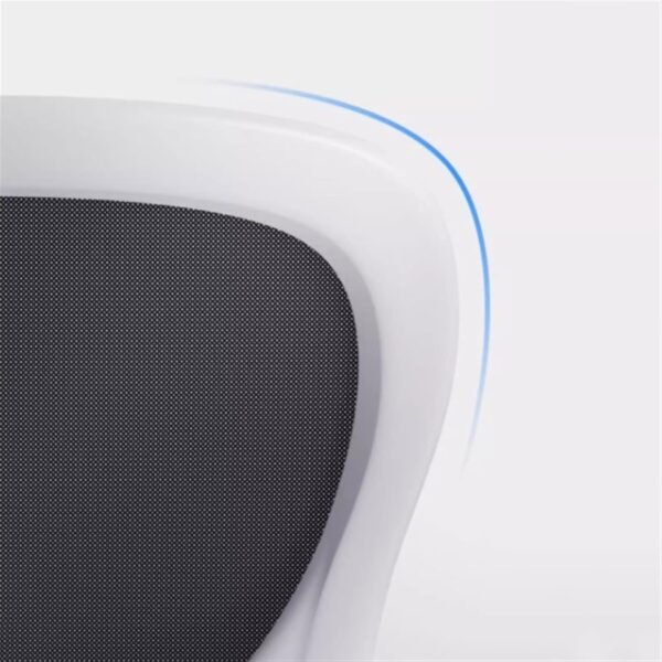 Cadeira de escritório Cadeira de computador simples para casa, estudo, escritório, encosto confortável, cadeira ergonômica, poltrona de mesa cadeira de computador(Gray) - Imagem 4