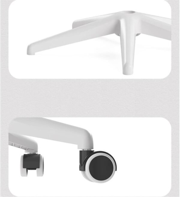 Cadeira de escritório Cadeira de computador simples para casa, estudo, escritório, encosto confortável, cadeira ergonômica, poltrona de mesa cadeira de computador(Gray) - Imagem 7