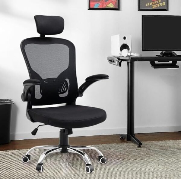 Cadeira de Escritório Presidente Ergonômica Modelo Mesh Executiva - Imagem 2