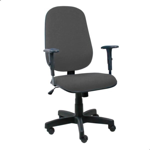 Kit 2 Cadeiras de Escritório Presidente Giratória Ergonômica Cinza – Conforto, Suporte e Estilo - Escritex - Imagem 3