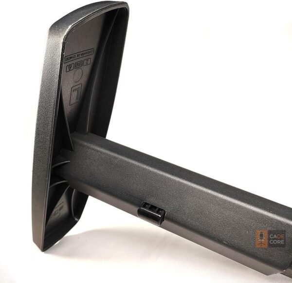 Par De Braços T Regulavel Ergonômico Polipropileno Preto Troca Manutenção - Imagem 5