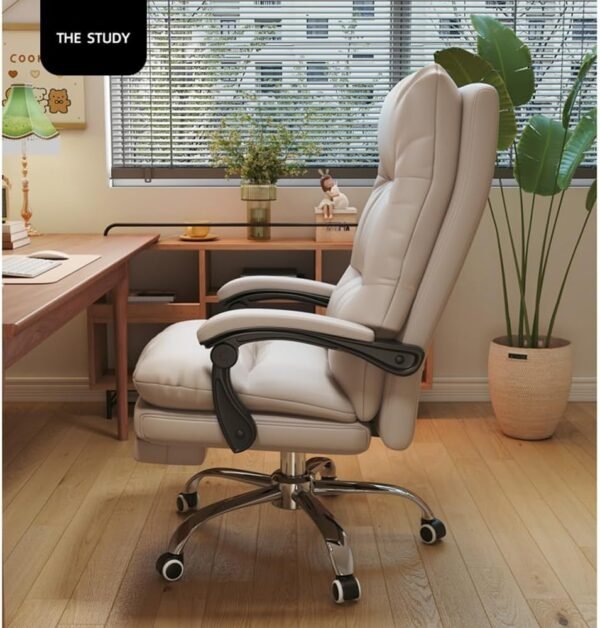 Cadeira de Escritório Cadeira de escritório ergonômica para chefe Premium Comfort Home Business Study Bedroom Cadeira Gamer - Imagem 6