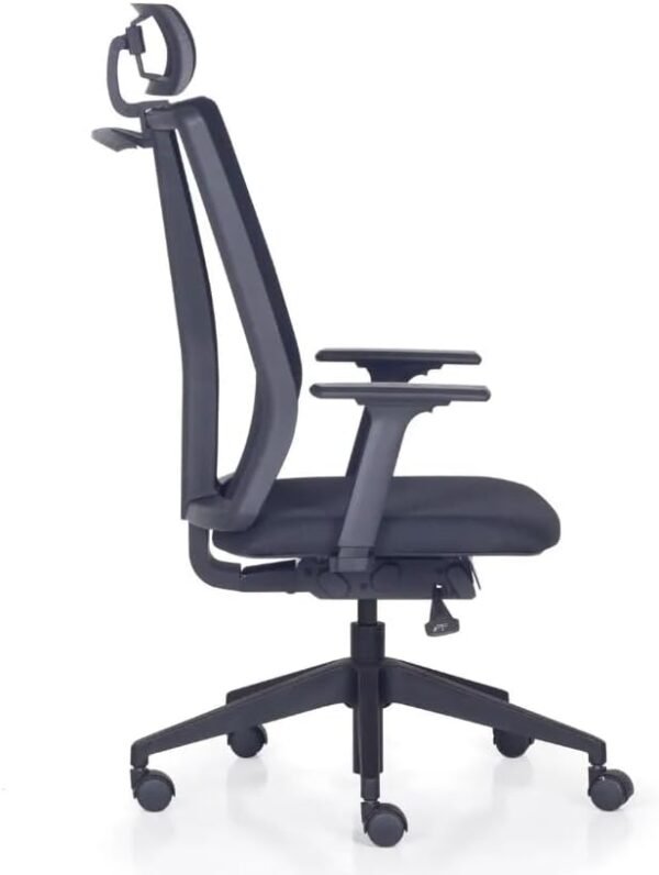 Cadeira De Escritório Addit Apoio Cabeça Ergonômica - Imagem 2