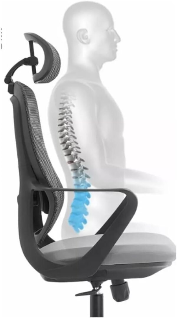 Cadeira Escritório Presidente Ergonomica Ergopro One Nr17 - Imagem 2