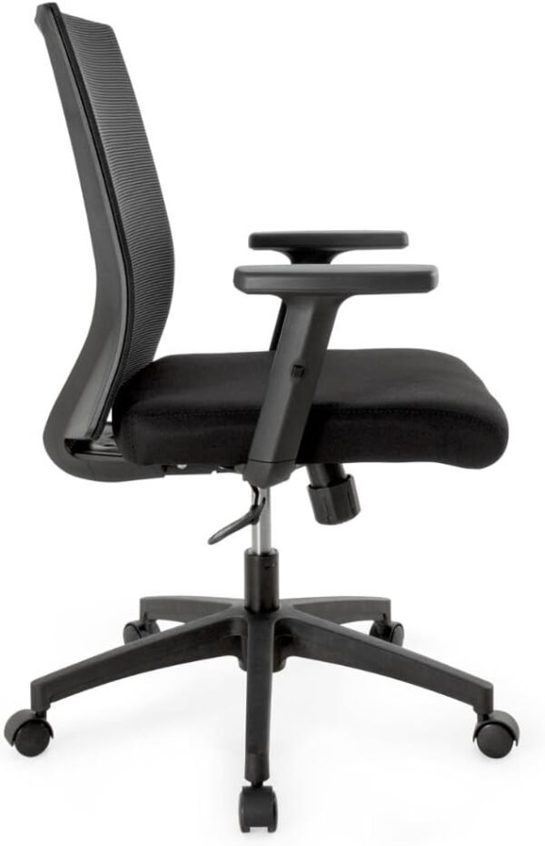 Cadeira de Escritório Ergonômica Chicago Diretor Tela Mesh com Relax - Preto - Imagem 8