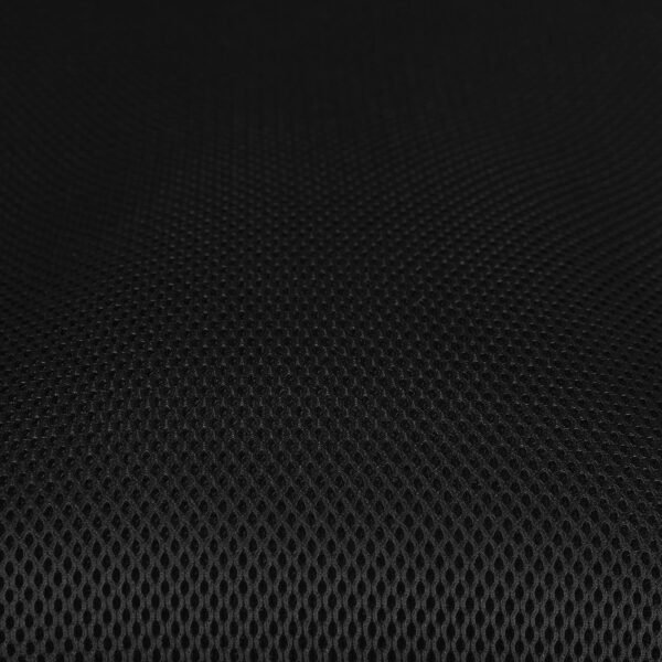 Cadeira de escritório ergonômica executiva giratória multifuncional Flash Furniture Nicholas Mid-Back Black Mesh com braços ajustáveis e moldura branca - Imagem 11