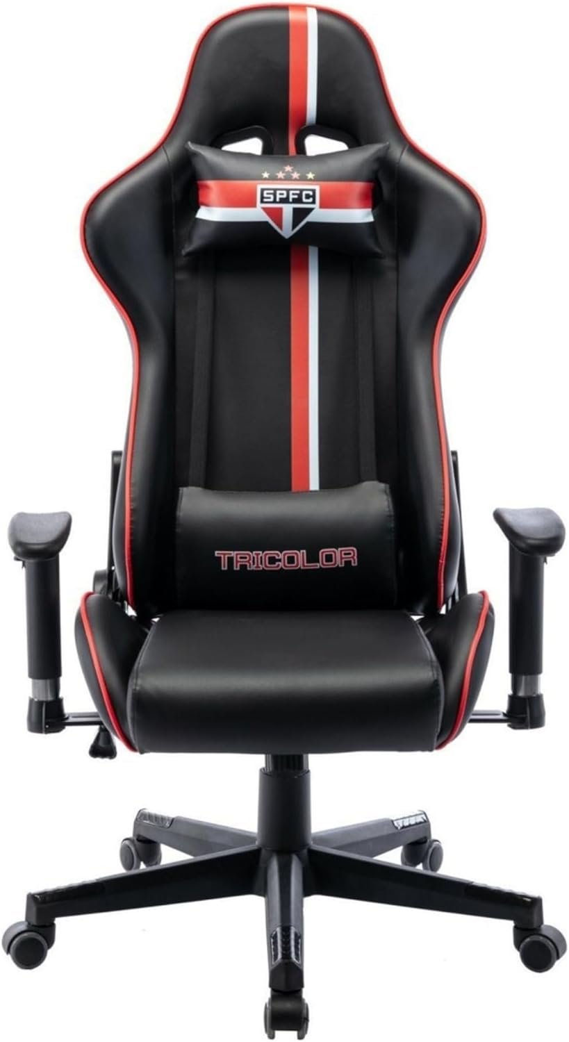 Cadeira Gamer São Paulo Tricolor SPFC 3318 - Imagem 4