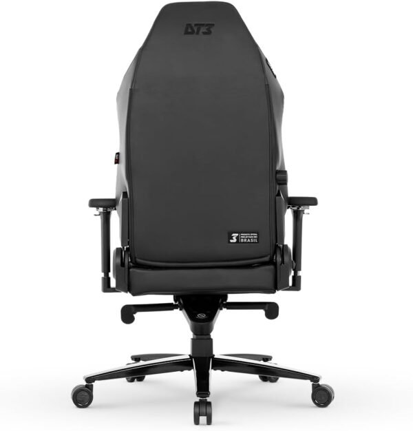 Cadeira Escritório Gamer DT3 N10 Core,almofada magnética, contínuo em 2 direções, braços 4D+ com pad fixo, suporta até 160kg e altura máx.de 1,85m (Tam. Normal | Revestida em Tecido + PU - Black) - Imagem 4