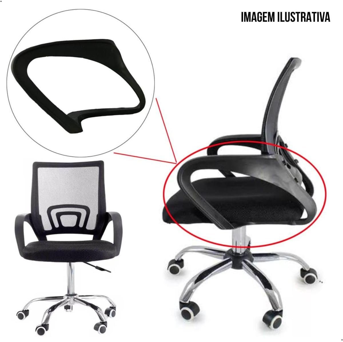Braço Esquerdo para Cadeira Begônia – Apoio Ergonômico e Substituição Individual | Peça Avulsa Home Gourmet - Imagem 8
