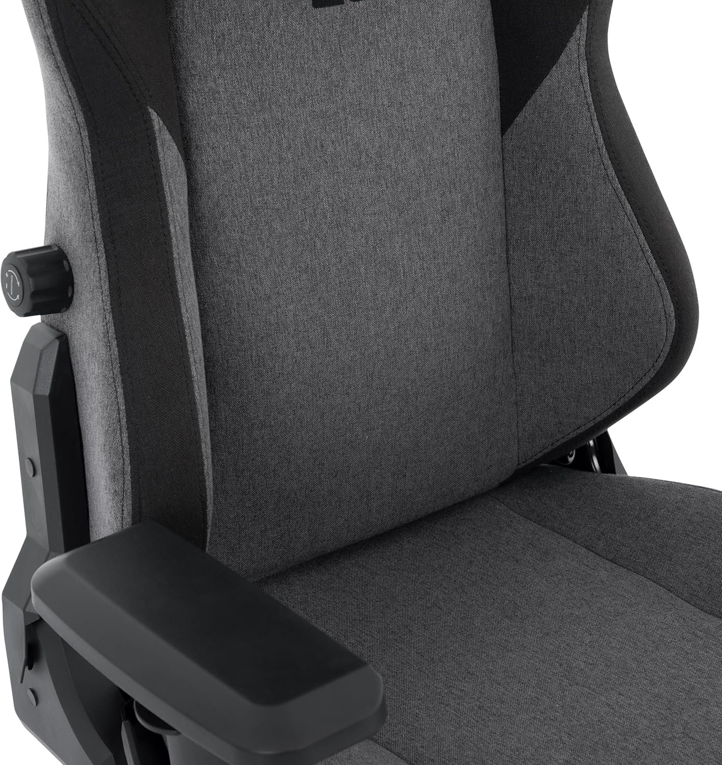 Cadeira Gamer DT3 Nero XL, Revestimento com Tecido DT3 Max2Weave™. almofada magnética apoio lombar integrado, braços 4D+, suporta até 150kg e altura máx. de 1,95m (Graphite) - Imagem 6