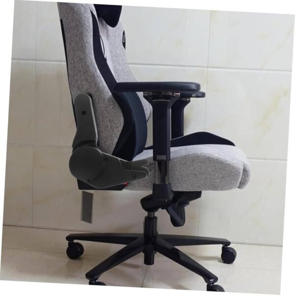 ULTECHNOVO 1Conjunto Ajustador de Ângulo Cadeira Gamer Acessórios de Cadeira Reclinável Prático e Durável Sillas de Corrida Preto - Imagem 7