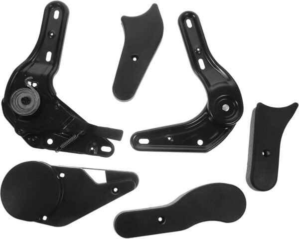 ABOOFAN 1Conjunto Ajustador de Ângulo de Cadeira Gamer Acessório Ajustável Cadeira de Corrida e Esports Preto