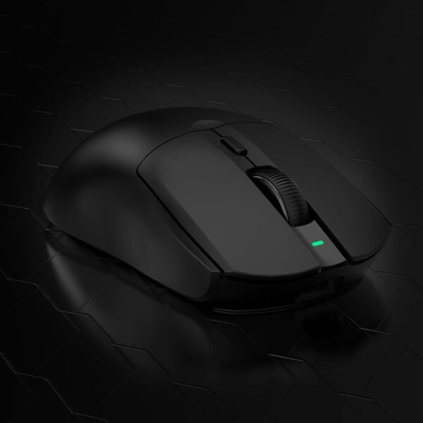 ATTACK SHARK AJ139 G Pro Gaming Mouse 4K Polling Leve PAW 3395 Sensor Receptor até 26.000DPI 6 botões programáveis USB-C Carregamento ergonômico simétrico para Xbox PS4 PC Mac Gamer Preto - Imagem 2