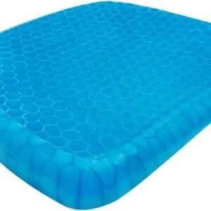 Almofada Assento De Gel Silicone Egg Sit Ortopédica C/Capa