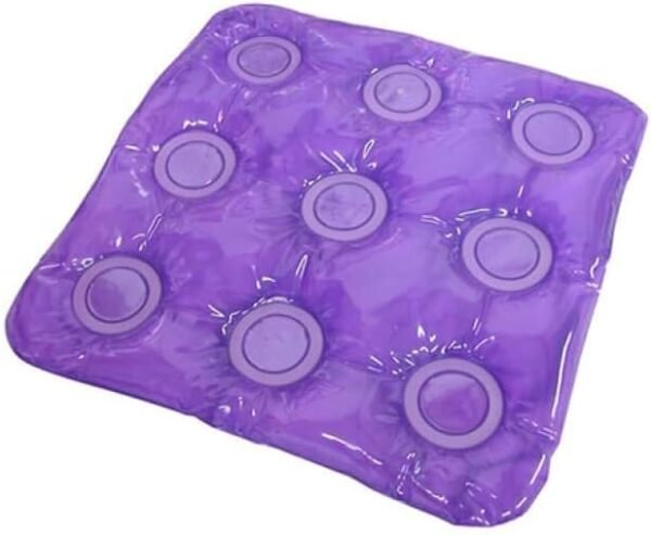 Almofada Caixa de Ovo Anti Escaras Quadrada dupla face Gel e Inflável Bioflorence 103.45.201