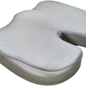 Almofada De Assento Cóccix Com Espuma de Memória Ortopédico Travesseiro Ergonômico Cadeira Postura