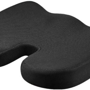 Almofada De Assento Espuma de Memória Com Gel Cóccix Hemorroida Travesseiro Ergonômico Cadeira Banco Home Office