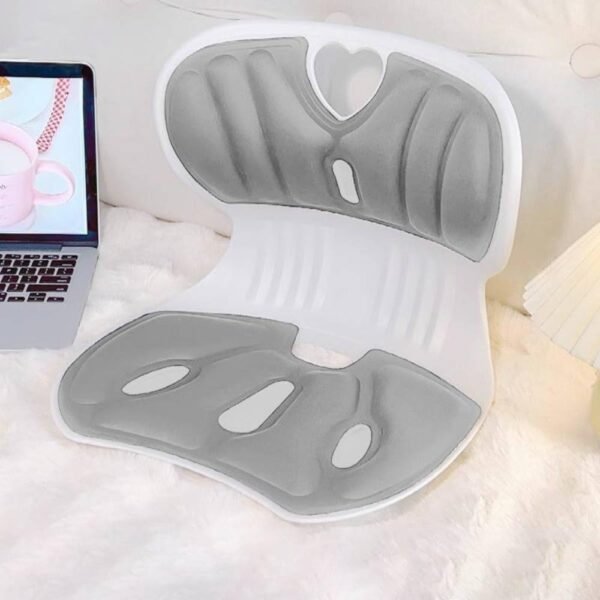 Almofada Ergonômica para Cadeira com Suporte Lombar, Assento Estofado, Cores Sortidas - Imagem 2