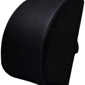 Almofada Lombar Ergonômica para Cadeira, Suporte Ortopédico para Coluna, Ideal para Escritório e Carro