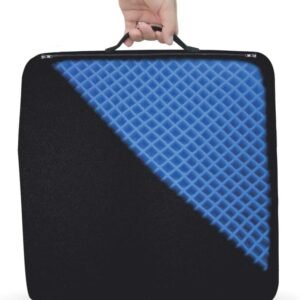 Almofada Ortopédica Sistema Tipo Colmeia Comfort Stabil, Ortho Pauher, Preto, 40 x 38 x 5