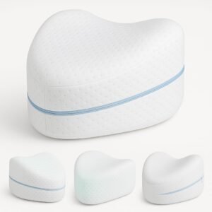 Almofada Ortopédica com Conforto Premium para Dormir e Alívio Imediato nas Pernas, Ciática e Coluna Tecnologia NASA