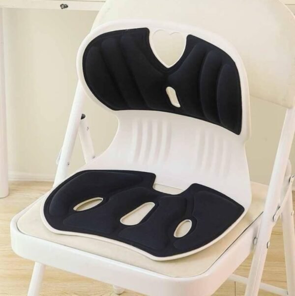 Almofada Ortopédica para Cadeira com Suporte Lombar, Assento Ergonômico Estofado