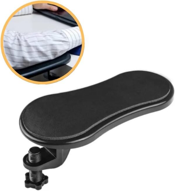 Apoio Descanso Antebraço Para Computador Descanso De Braço Suporte Para Mesa Acoplavel Cadeira Ortopedico - Imagem 2