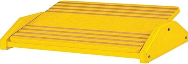 Apoio Ergonômico para Os Pés, MDF Natural (Cor: Amarela) - Souza & Cia (Ref:3706), Padrão