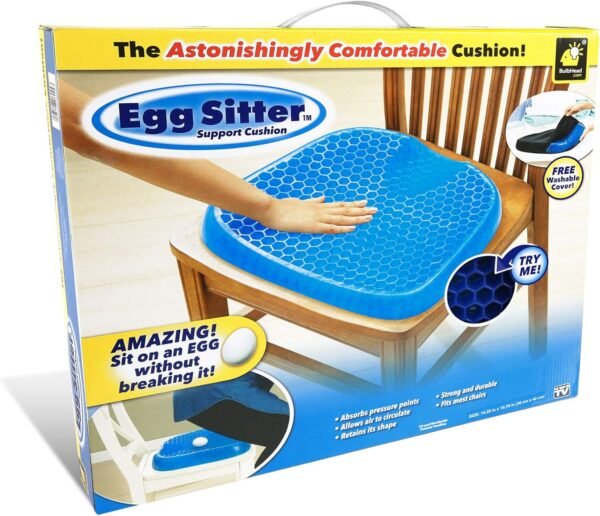 Assento Almofada De Silicone Egg Sitter Supermedy