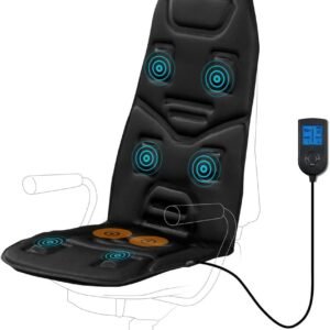 Assento Massageador Ultra Massagem para Costas e Lombar, uso no Caso, Casa, escritório - Relaxmedic
