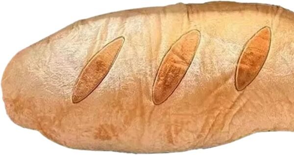 BLWOTMOR Almofada em formato de pão, almofada para encosto de sofá, para costas tipo baguete. Lombar macia para crianças e adultos. - Imagem 2