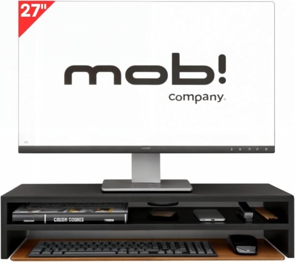 Base Para Monitor Mesa 70cm SD700 Stand Desk Para Monitor MDF Gamer Mesa Para Monitor Suporte Para Monitor De Mesa MOB! COMPANY
