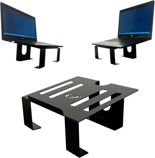 Base Suporte De Mesa Ergonômico Para Notebook Macbook Laptop Tablet Fixo Apoio Reforçado Ejp