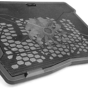 Base para Notebook C3Plus NBC-01BK 14' Preto - Refrigerada com Cooler de 140mm Notebooks até 14' Ajustável