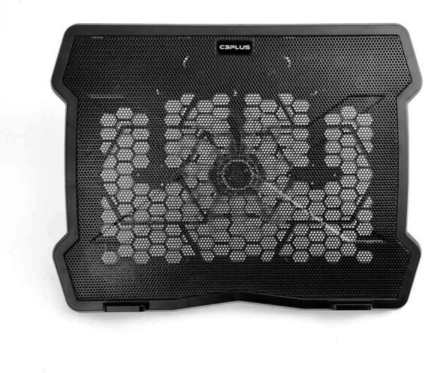 Base para Notebook C3Plus NBC-01BK 14' Preto - Refrigerada com Cooler de 140mm Notebooks até 14' Ajustável - Imagem 2