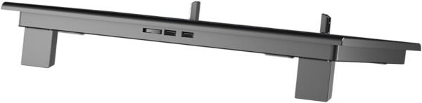 Base para Notebook C3Tech NBC-80BK 17,3" Preto Refrigerada com 2 Cooler Fans Led Azul, 2 niveis de ajuste de altura, USB Adicional, compativel com notebooks até 17,3", controle de velocidade - Imagem 2