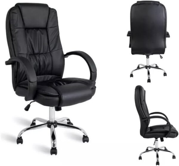 Cadeira De Escritório Presidente Ergonômica Premium