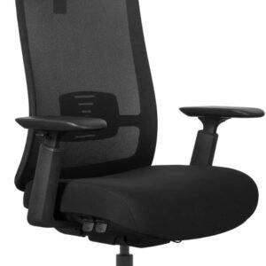 Cadeira De Escritório V1 Connect Giratória Ergonômica 10 Ajustes Relax 150kg (Preta)