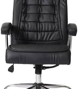 Cadeira Ergonômica de Escritório Presidente Big – 42 Molas Ensacadas, Super Conforto com Pillow Top, Executiva Preta