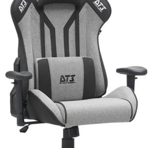 Cadeira Escritório Gamer DT3 Grigio, ergonomica e confortável com revestimento em Tecido Max2Weave™, espuma injetada, estrutura em aço tubular, braços 2D+, suporta até 130kg e altura máx. de 1,80m