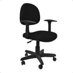 Cadeira Executiva Giratória para Escritório Ergonômica em Tecido Cinza – Conforto, Suporte e Estilo - Escritex