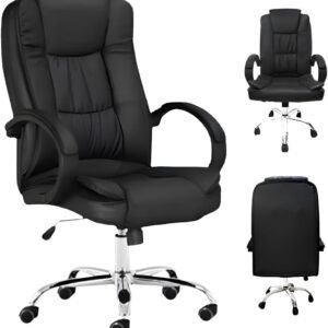 Cadeira Executiva Presidente Ergonômica Com Relax Mersh