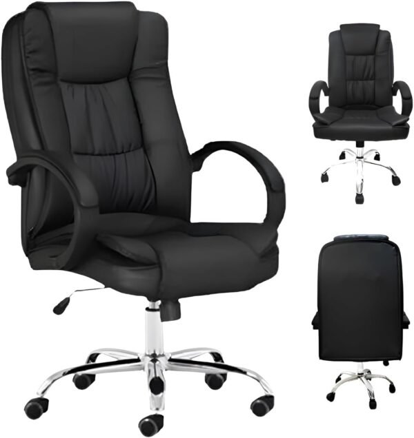 Cadeira Executiva Presidente Ergonômica Com Relax Mersh