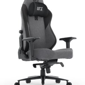 Cadeira Gamer DT3 Nero XL, Revestimento com Tecido DT3 Max2Weave™. almofada magnética apoio lombar integrado, braços 4D+, suporta até 150kg e altura máx. de 1,95m (Graphite)