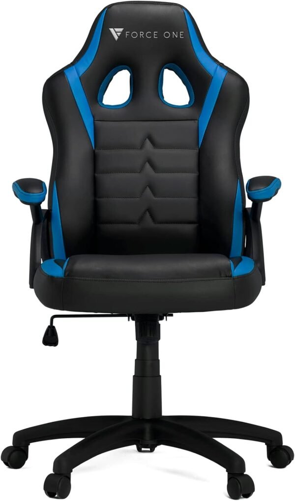 Cadeira Gamer Force One Essential 115 Preta E Azul