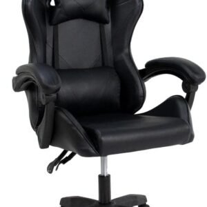 Cadeira Gamer Preto Healer Lancer Reclinável Giratória