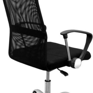 Cadeira Presidente Mesh Giratoria Preta Mymax