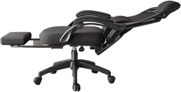Cadeira de Escritório Cadeira de escritório ergonômica com apoio lombar, reclinável confortável para longos períodos sentados e cochilos Cadeira Gamer